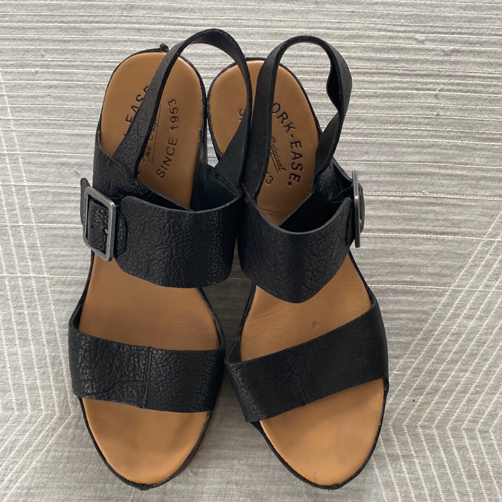 Kork-Ease San Carlos Black Heels